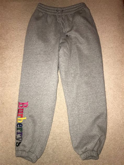 burberry sweatpants rainbow|burberry sweatpants outfit.